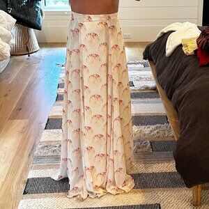 Seashell Maxi Wrap Skirt (Alexis Wren Hydra Wrap Skirt)